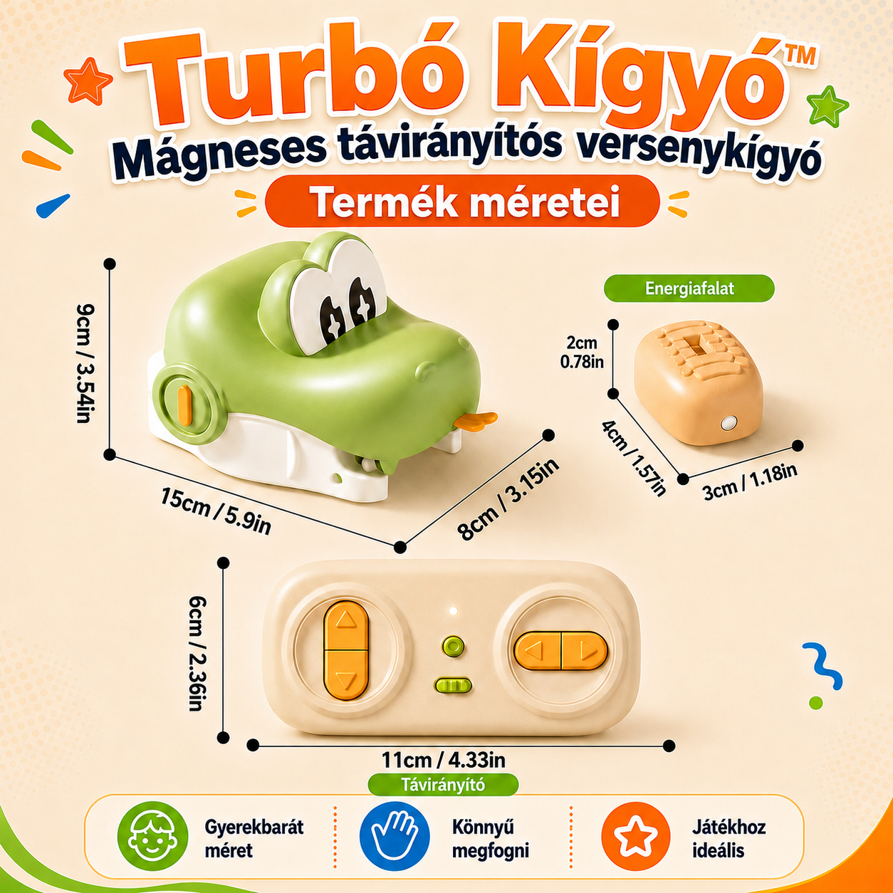 🐍 Turbó Kígyó