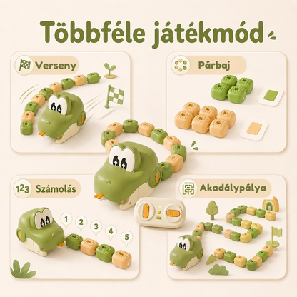 🐍 Turbó Kígyó - távirányítós Snake játék